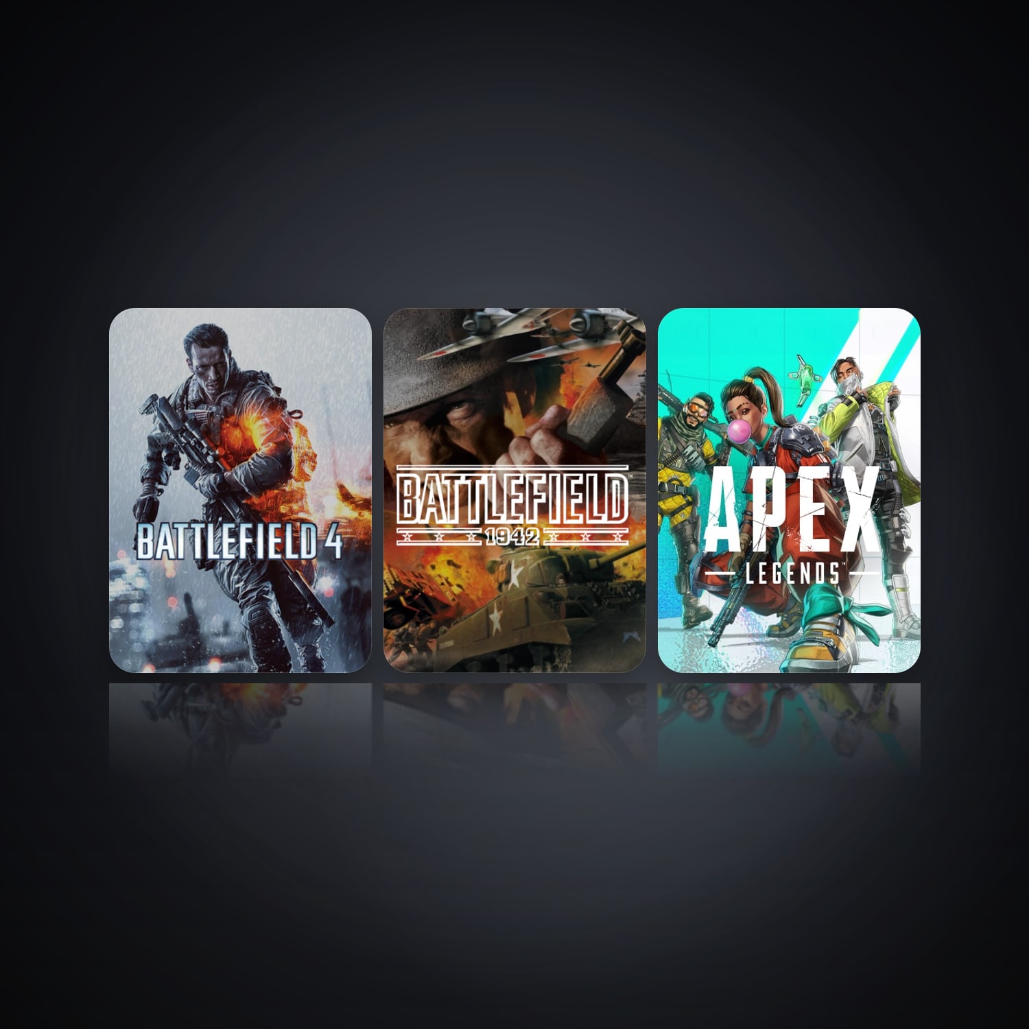 Battlefield 4 & Battlefield 1942 | 3 Games | Apex Lvl 2 — HabibiAccounts