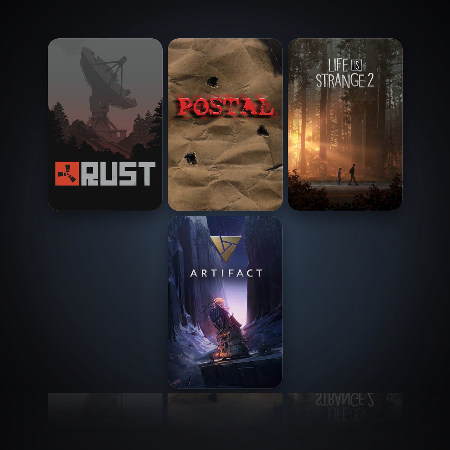 Rust & POSTAL | 21 Games | Clean — HabibiAccounts