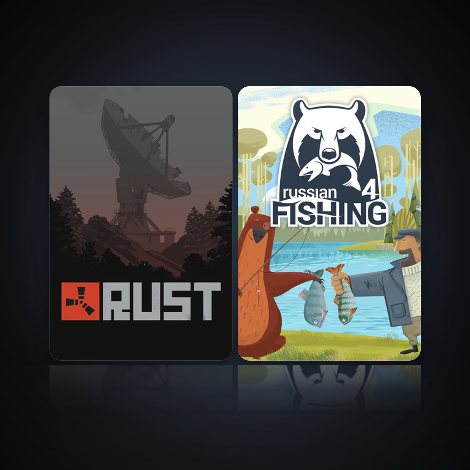 Rust & Russian Fishing 4 | Clean — HabibiAccounts
