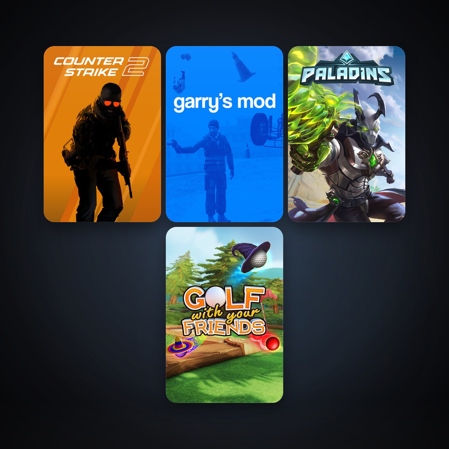 CS2 Prime + Garry's Mod, 6 games, clean — HabibiAccounts