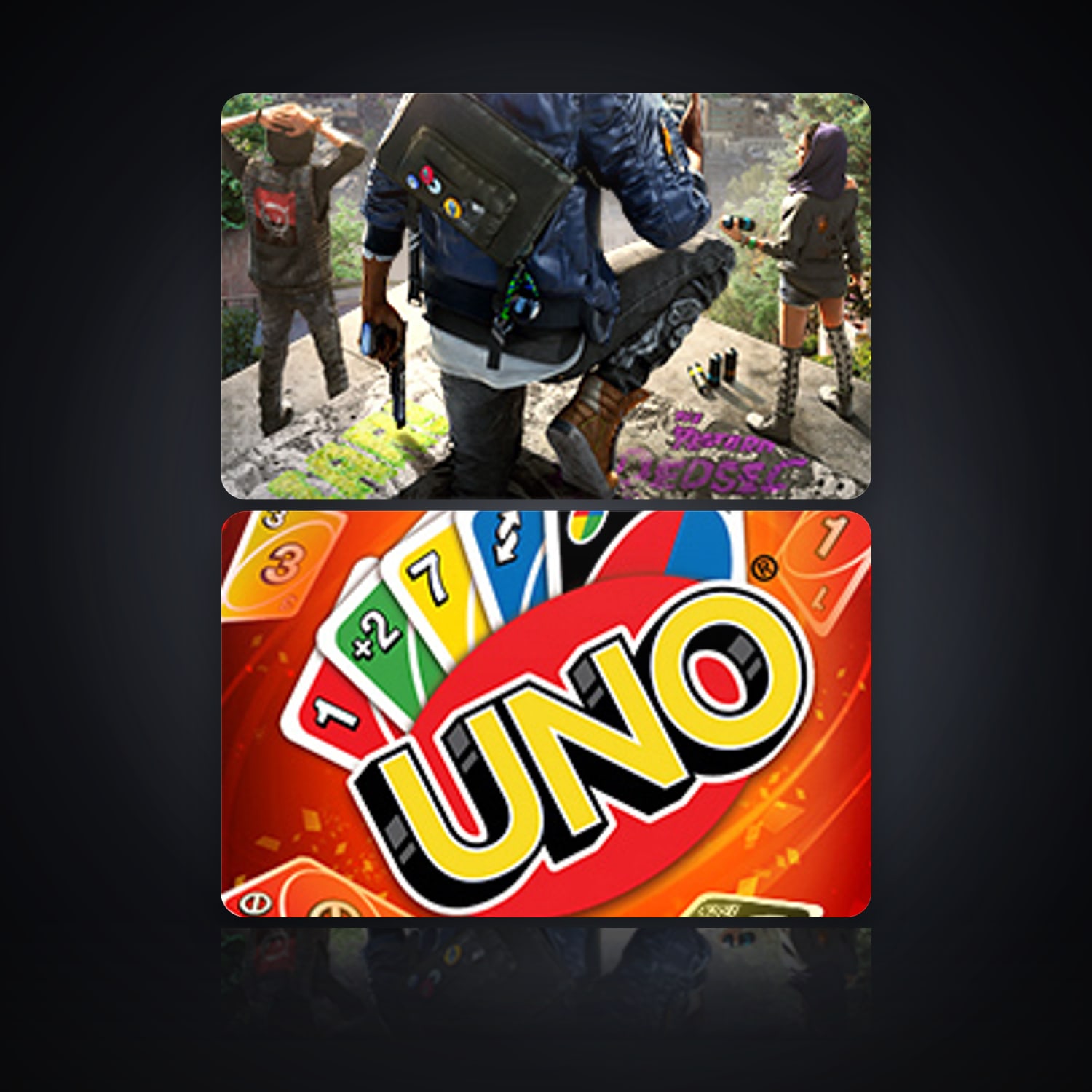WATCH_DOGS 2 & UNO | 2 Games — HabibiAccounts