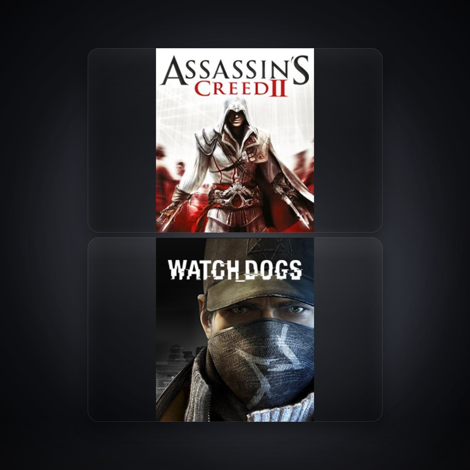 Ubisoft Assassin's Creed II + Watch_Dogs — BE — HabibiAccounts