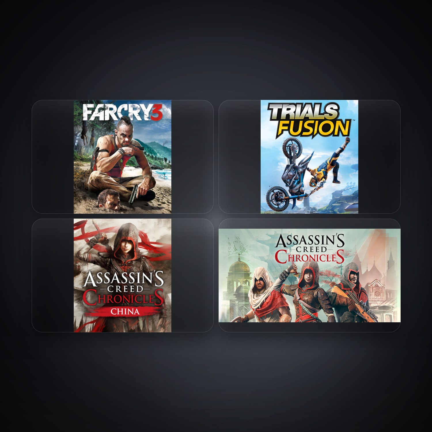 Far Cry 3 Deluxe Edition & Trials Fusion | 5 Games — HabibiAccounts
