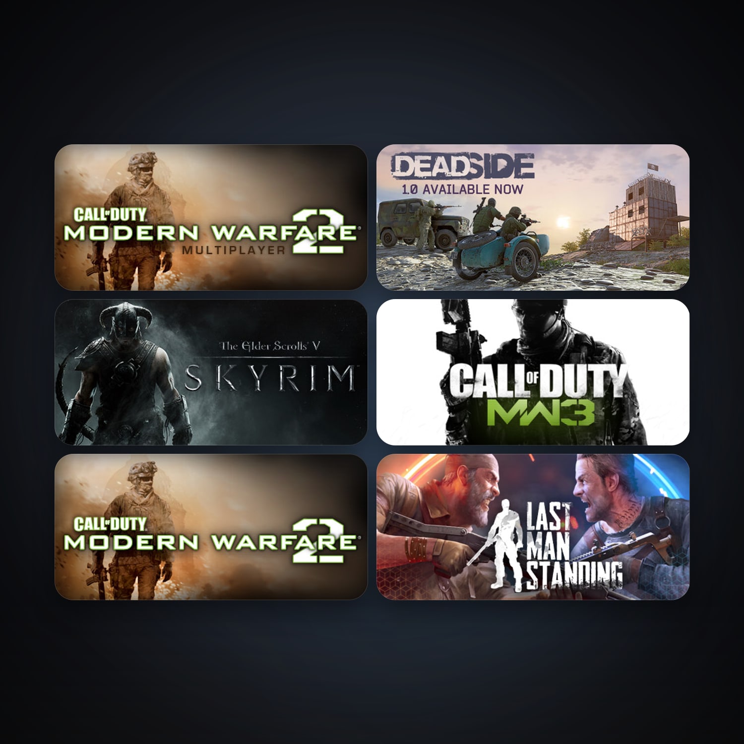 Call of Duty: Modern Warfare 2 - Multiplayer (2009) & Deadside | 21 Games | Clean — HabibiAccounts