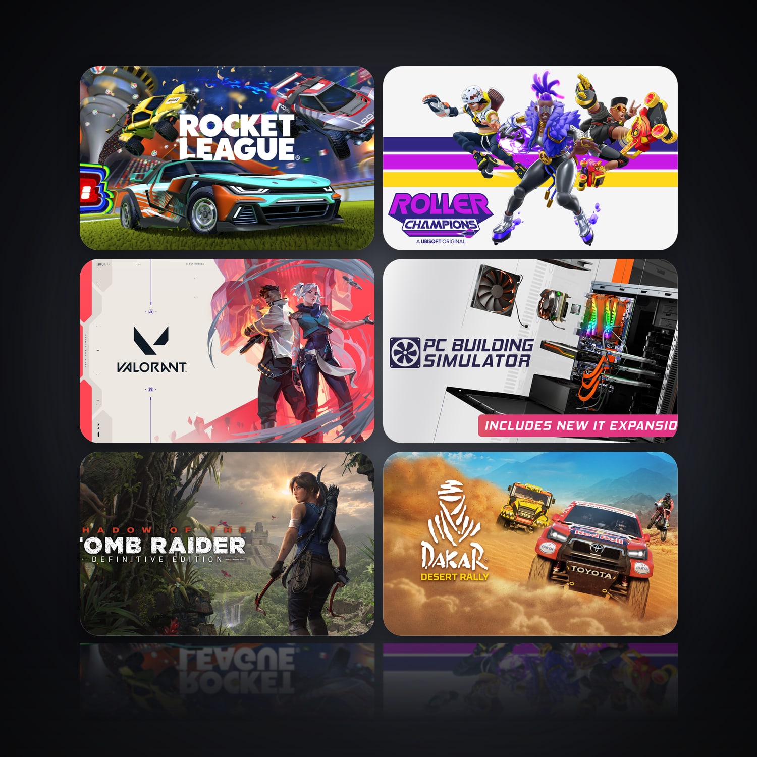 Rocket League & Roller Champions | 85 Games — HabibiAccounts