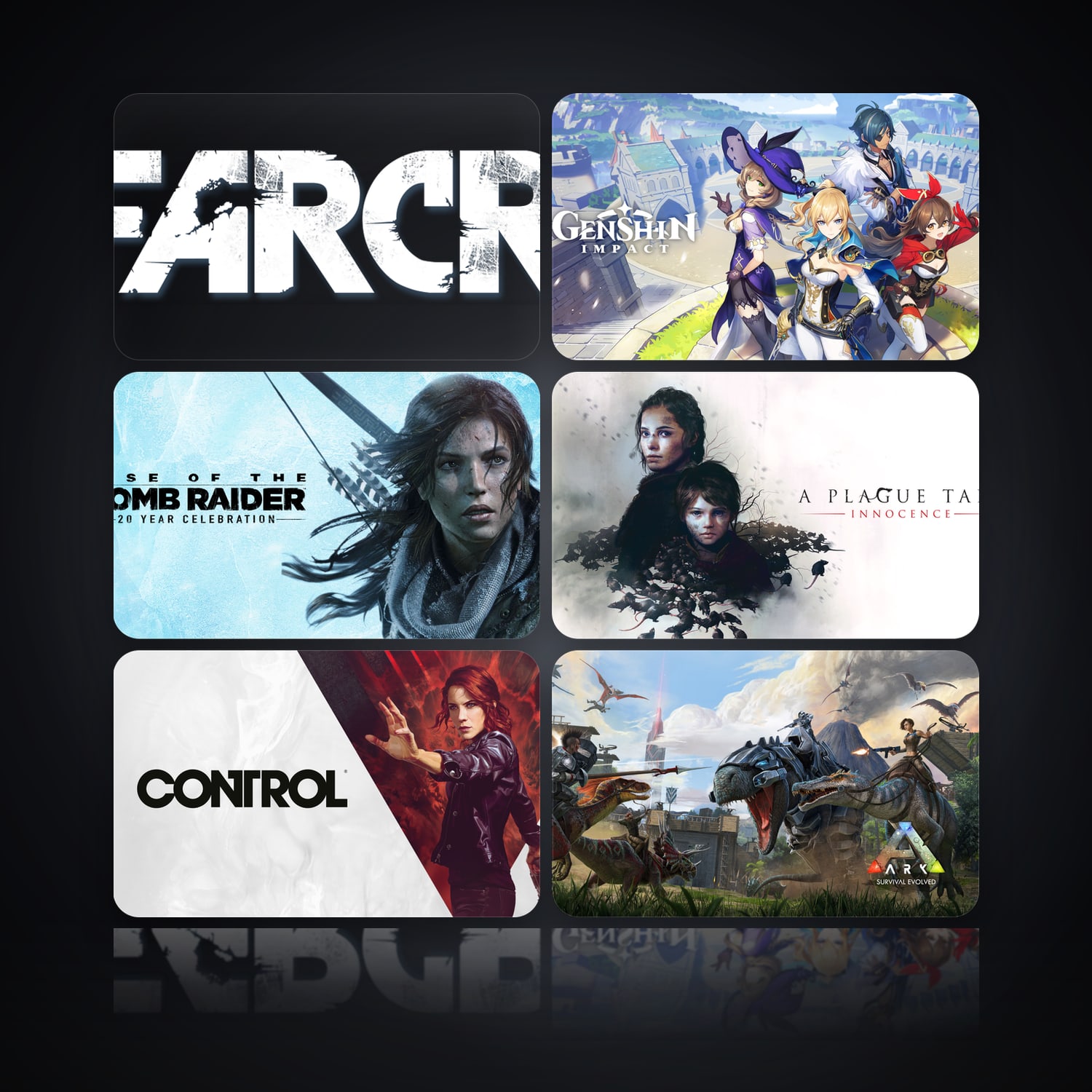 Far Cry 3 & Genshin Impact | 144 Games — HabibiAccounts