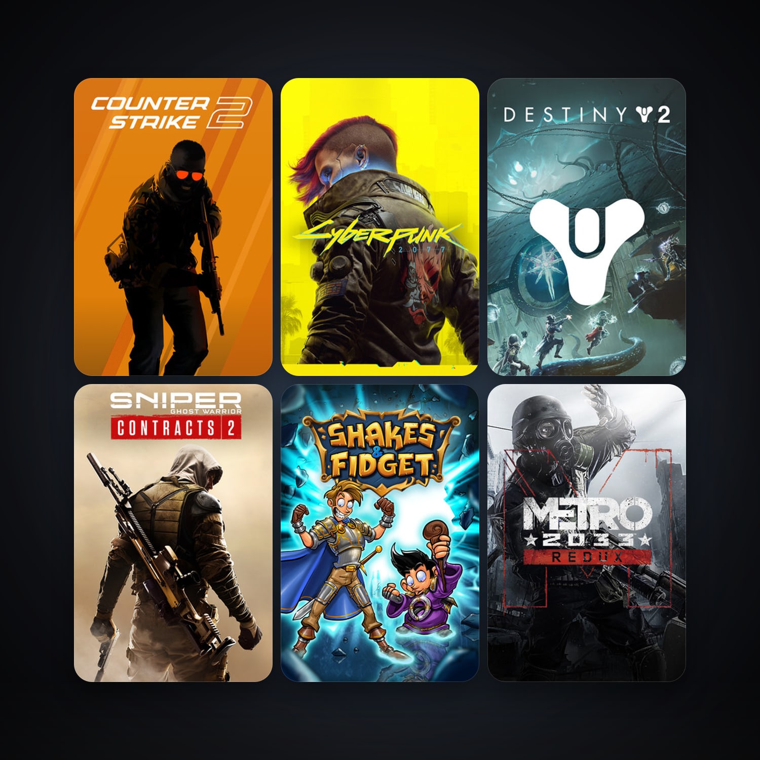 CS2 Prime + Metro 2033 Redux, 42 games, clean — HabibiAccounts