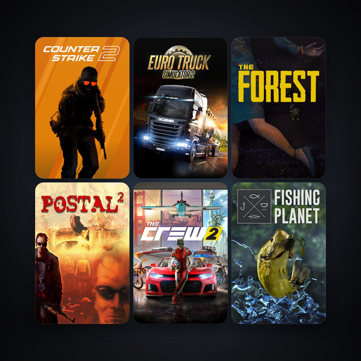 CS2 Prime + POSTAL 2, 17 games, clean — HabibiAccounts