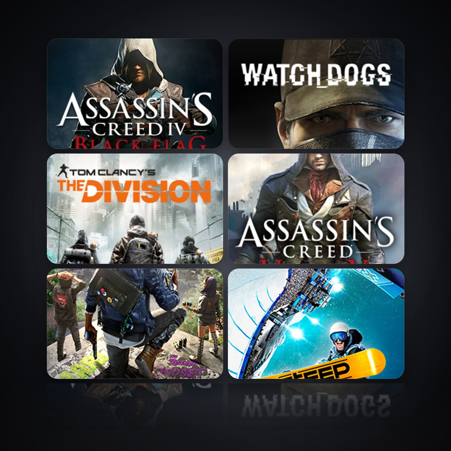 Assassin’s Creed IV Black Flag & Watch_Dogs | 10 Games — HabibiAccounts