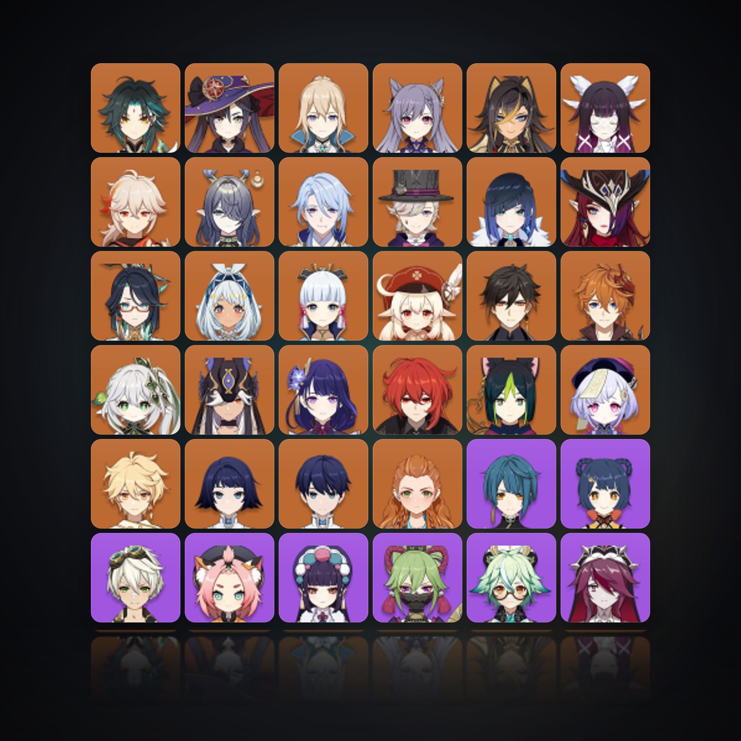Genshin Impact | AR 60 | 75 Chars | 24× 5★ — HabibiAccounts