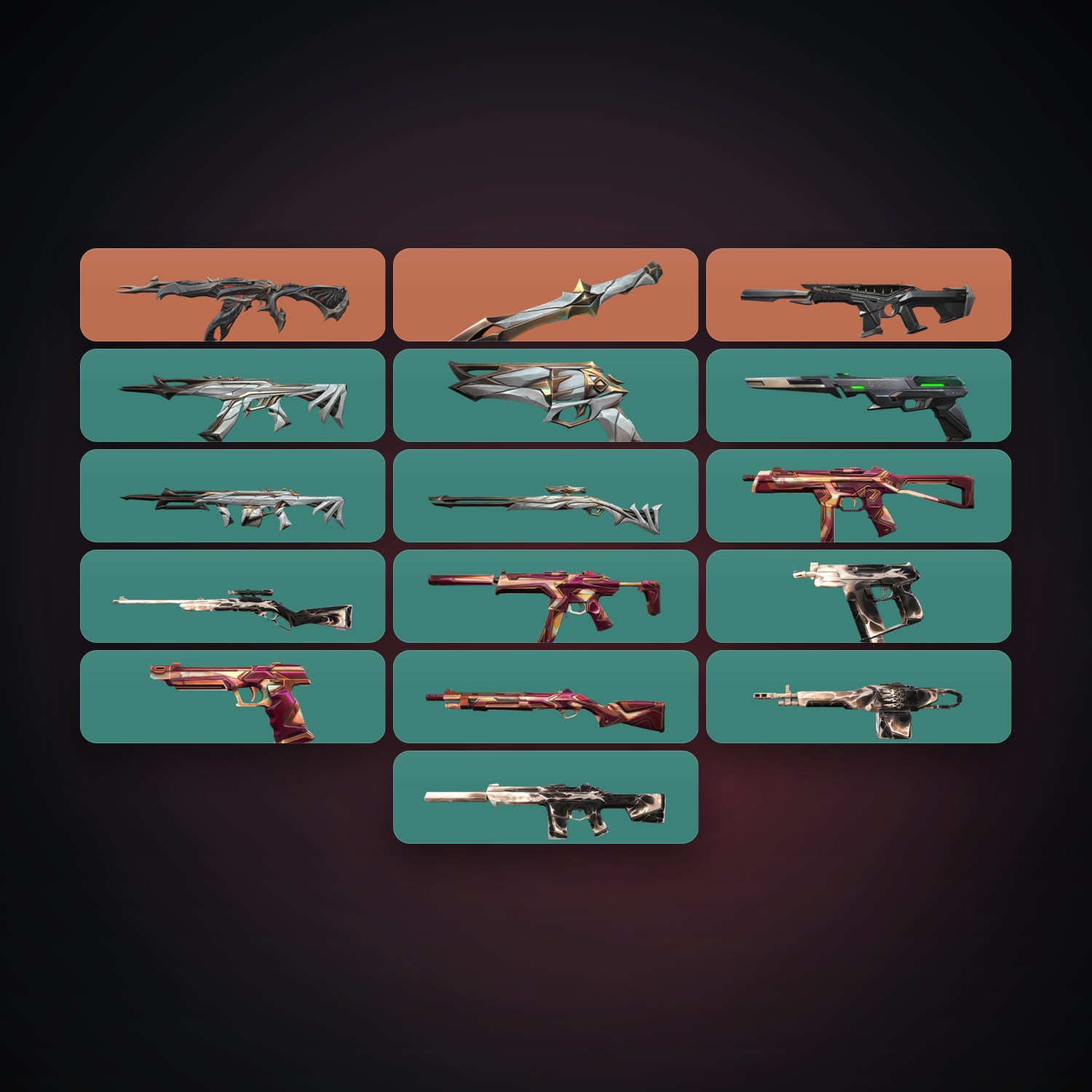 EU Diamond 3 locker — 1 knives, 16 skins, lvl 44 — HabibiAccounts