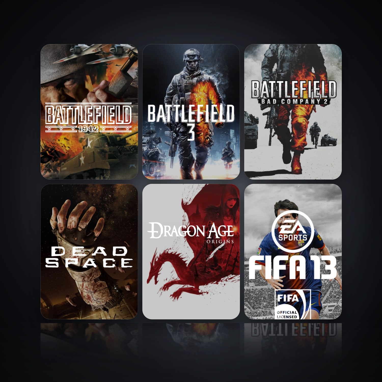 Battlefield 1942 & Battlefield 3 | 12 Games — HabibiAccounts