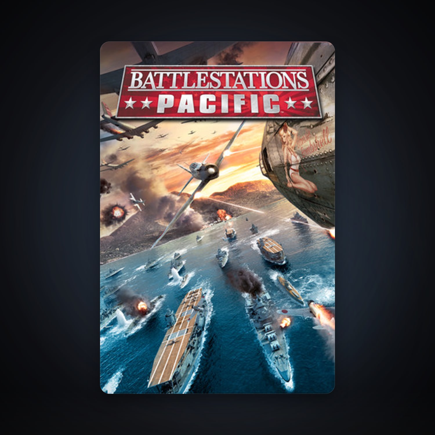 Battlestations Pacific, 2 games, clean — HabibiAccounts