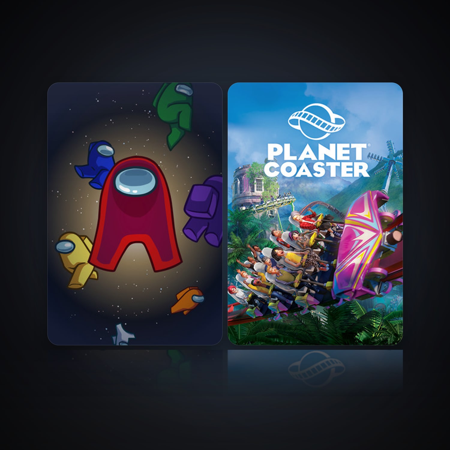 Among Us & Planet Coaster — HabibiAccounts