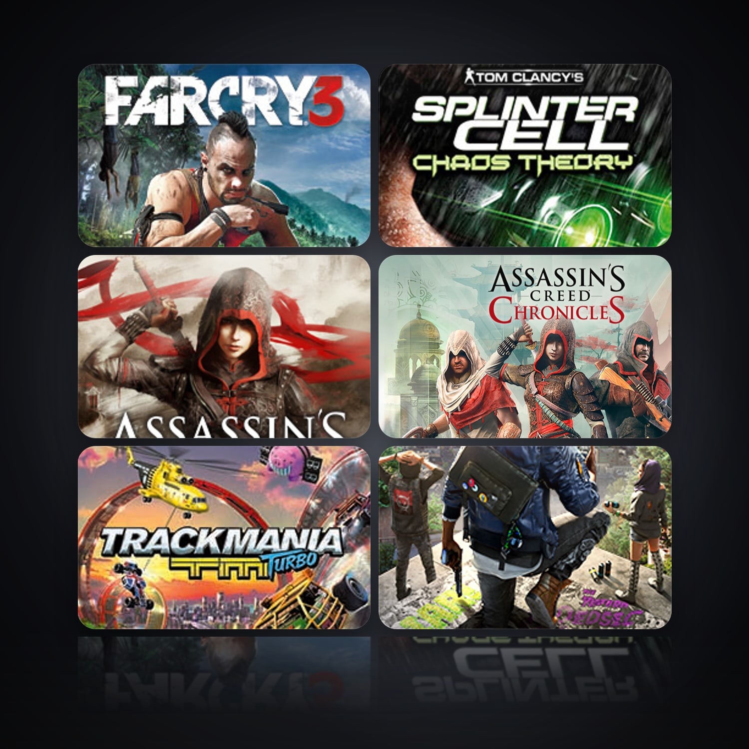 Far Cry 3 Deluxe Edition & Tom Clancy's Splinter Cell Chaos Theory | 10 Games — HabibiAccounts