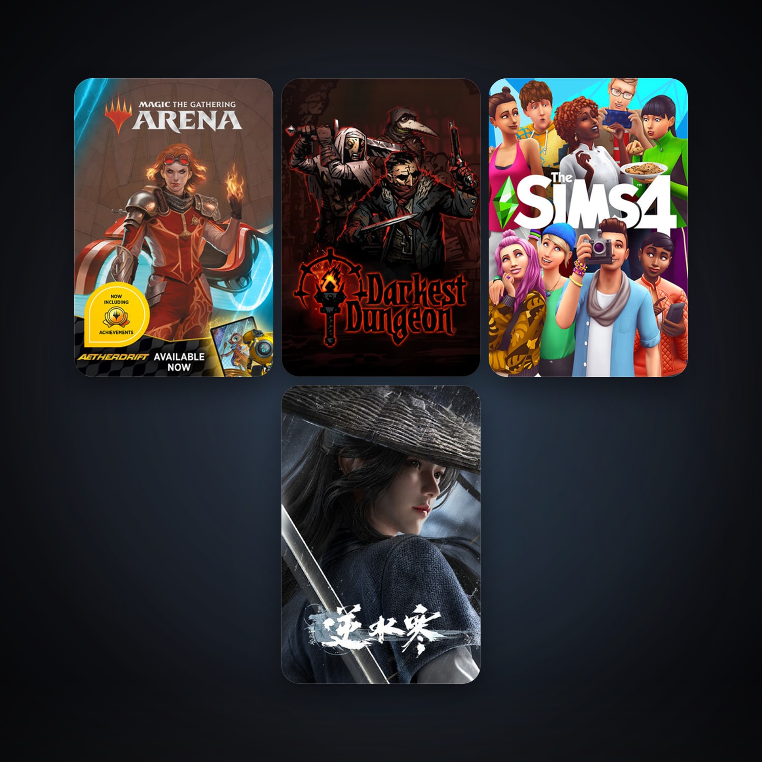 Darkest Dungeon + The Sims 4, 6 games, clean — HabibiAccounts