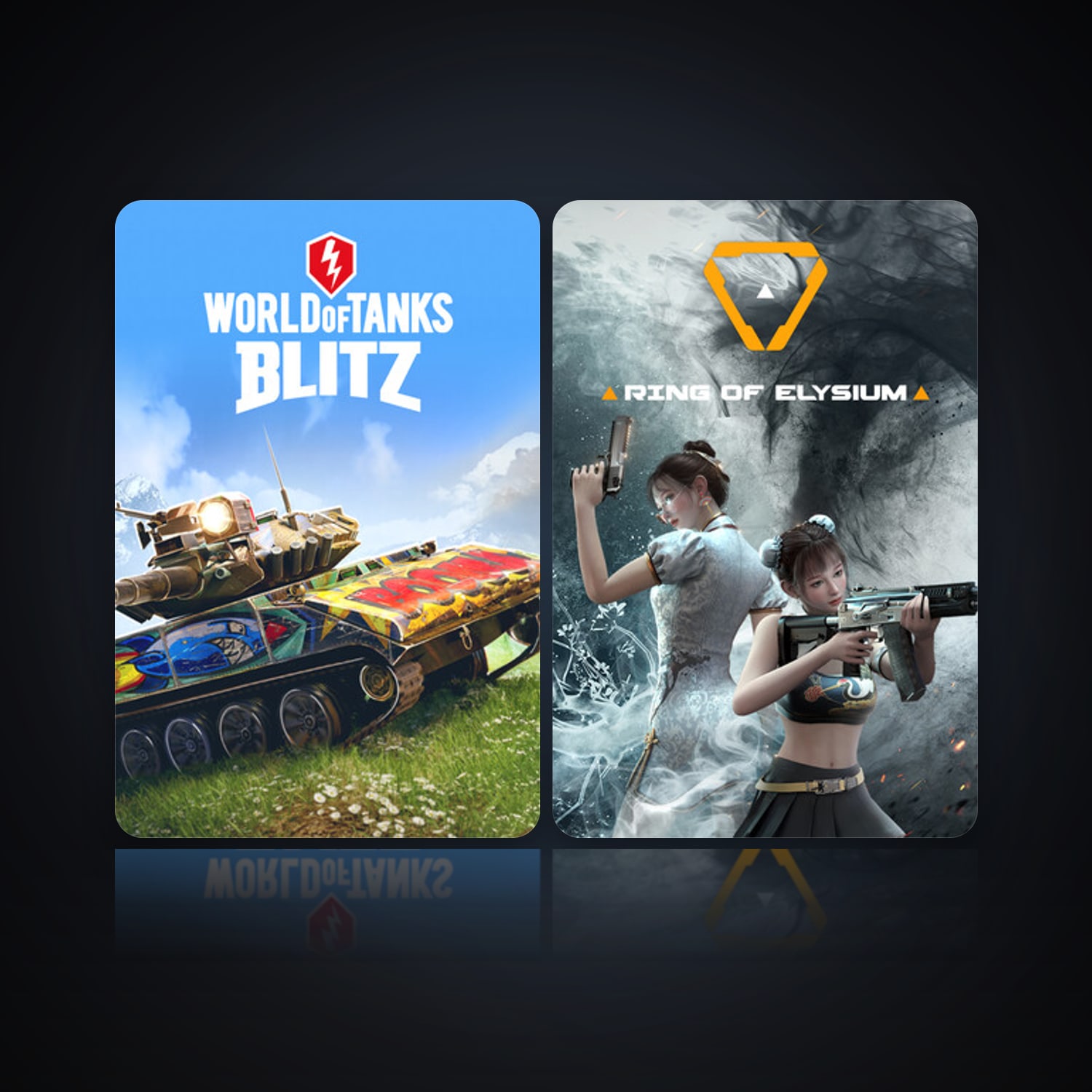 World of Tanks Blitz & Ring of Elysium — HabibiAccounts