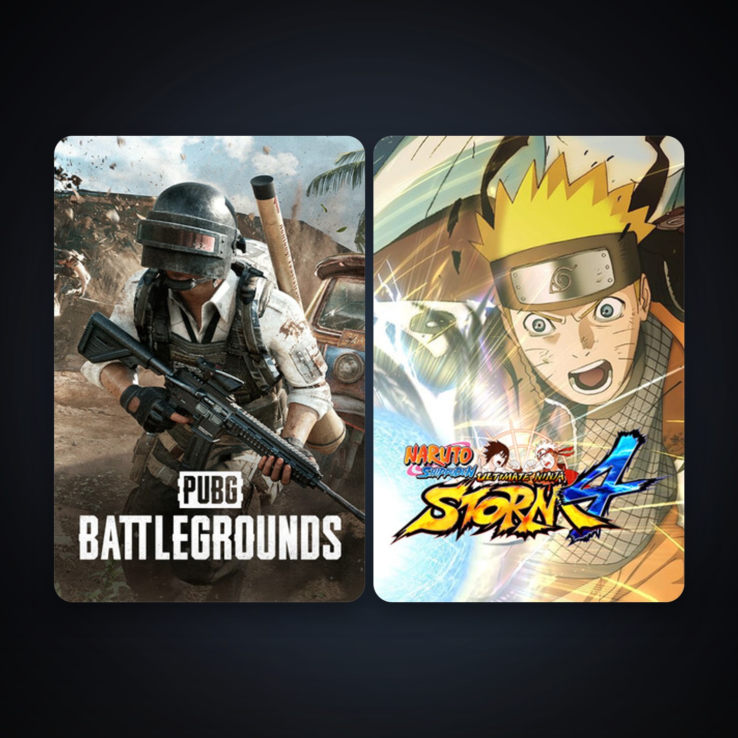 Steam account: NARUTO SHIPPUDEN: Ultimate Ninja STORM 4 + PUBG: BATTLEGROUNDS, 5 games, clean — HabibiAccounts