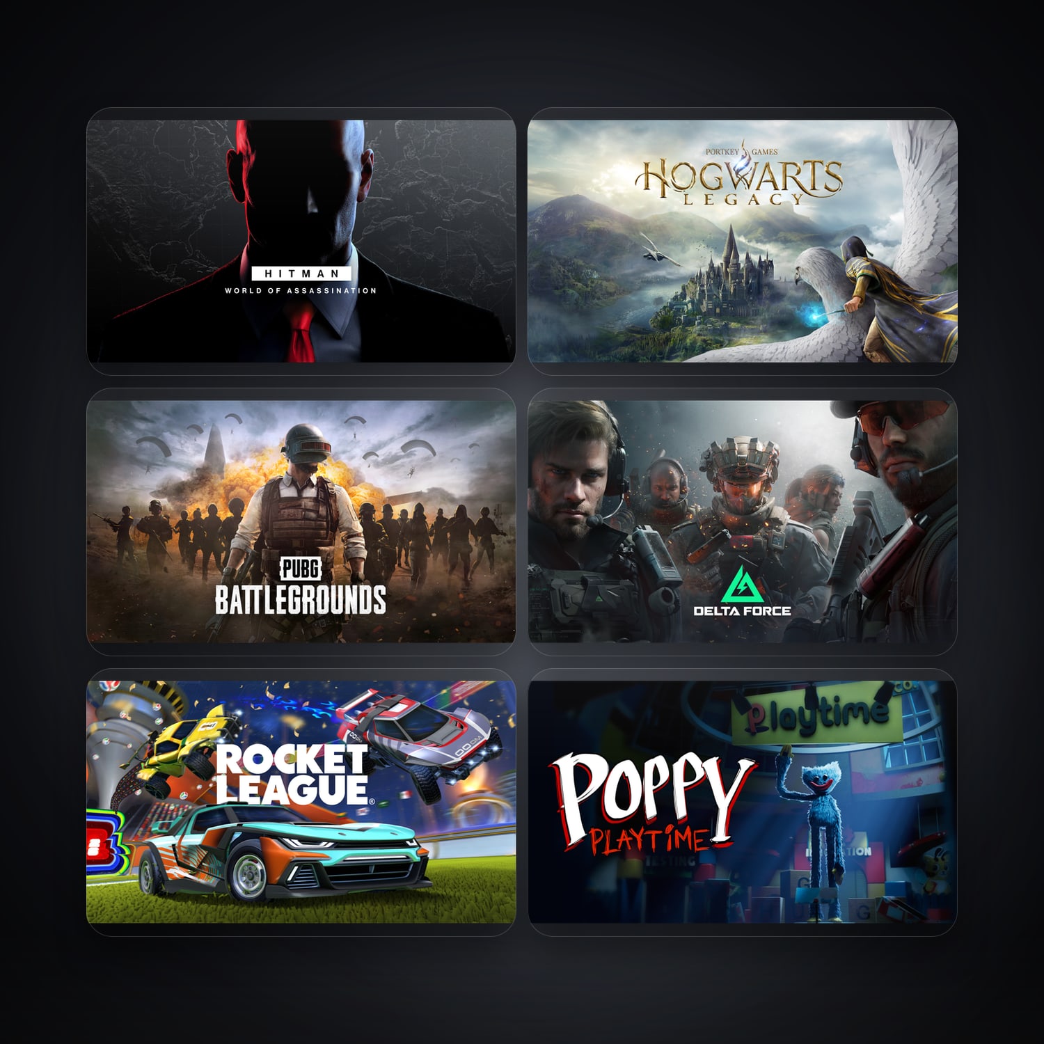 HITMAN 3 & Hogwarts Legacy | 9 Games — HabibiAccounts