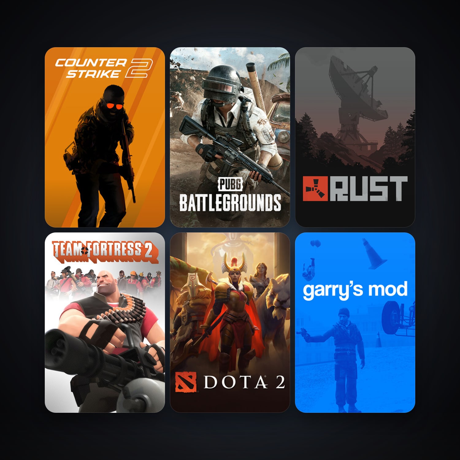 Counter-Strike + Counter-Strike: Source, 104 games, Steam 11, clean — HabibiAccounts