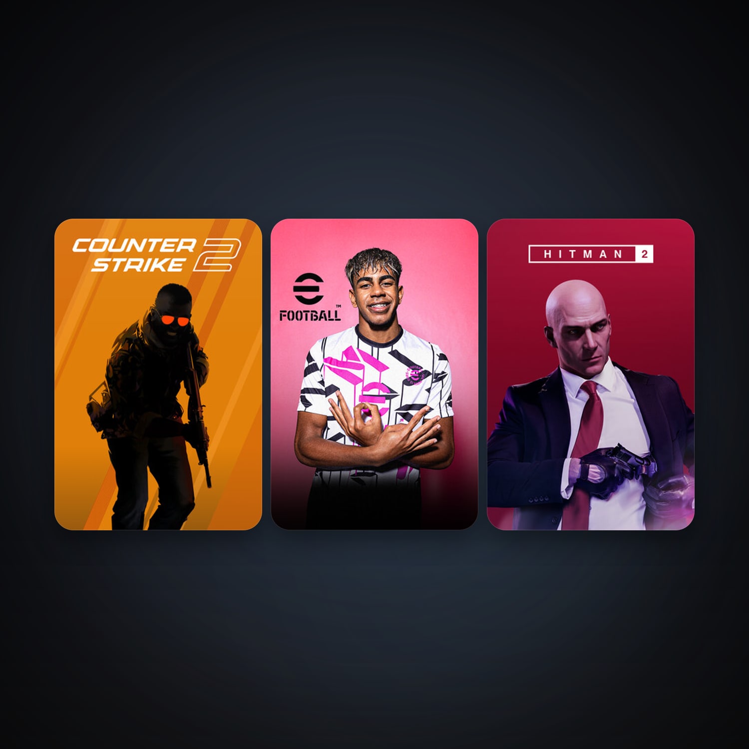 CS2 Prime + HITMAN 2, 4 games, clean — HabibiAccounts