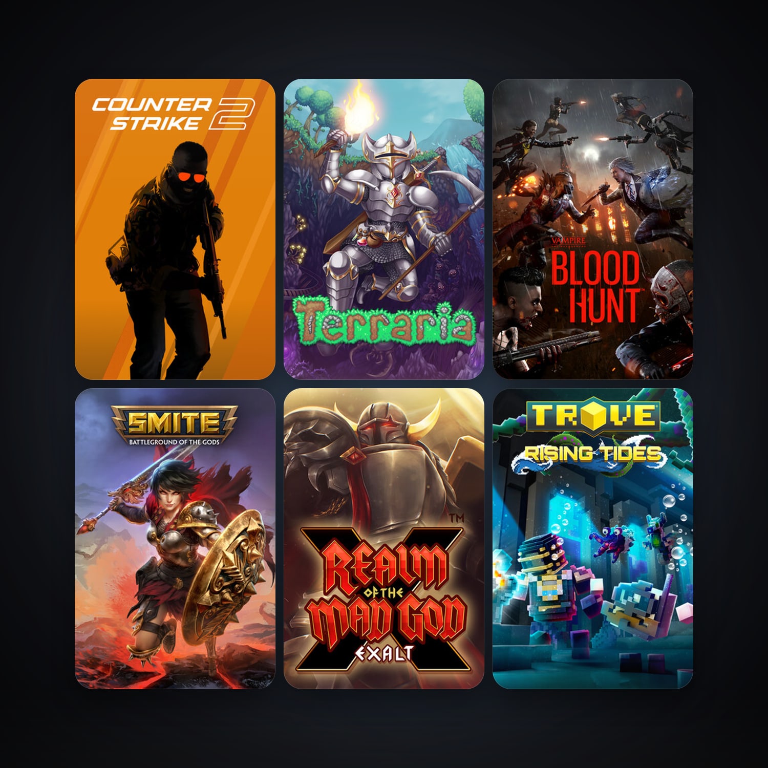 CS2 Prime + Terraria, 8 games, clean — HabibiAccounts