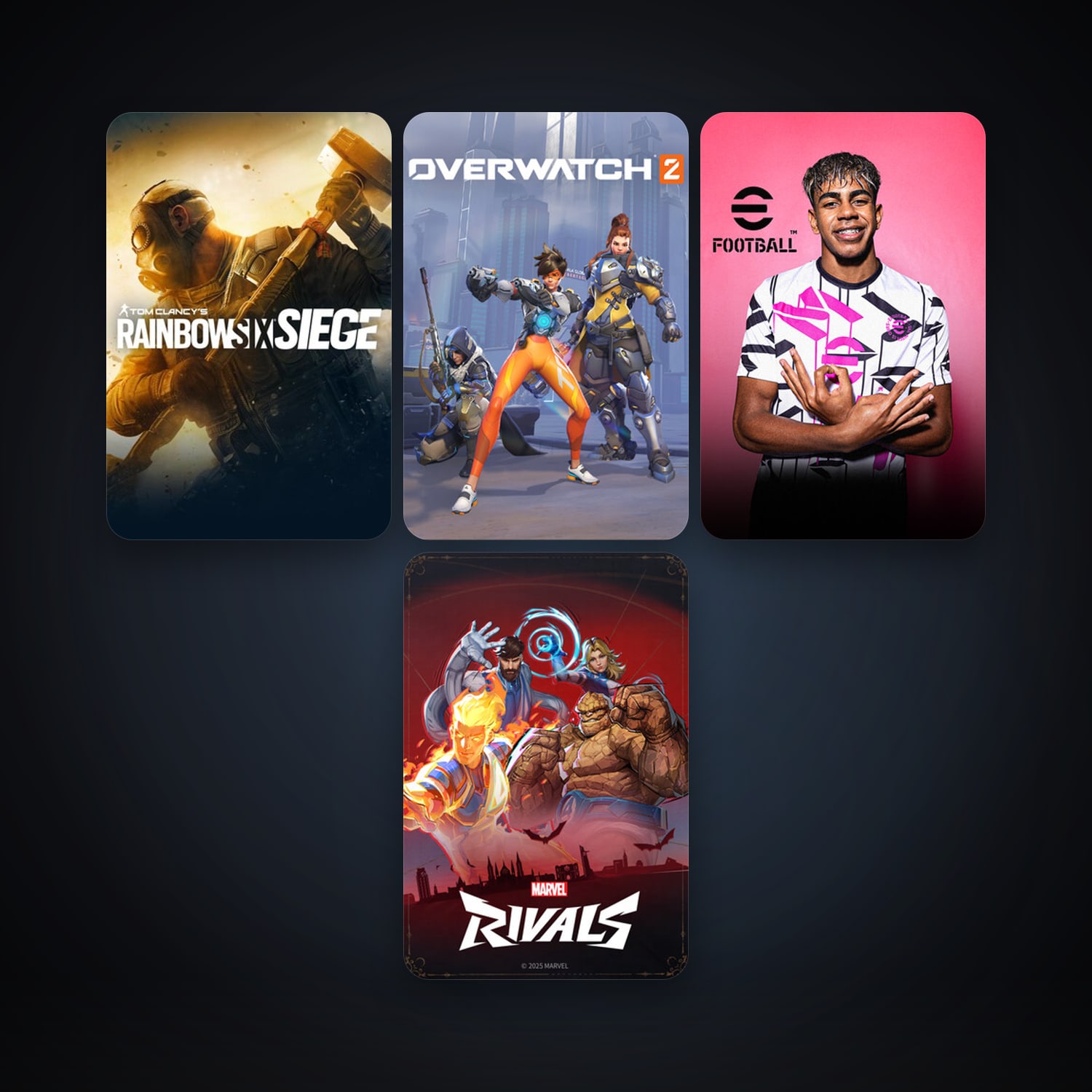 Free CS2 (No Prime) + Tom Clancy's Rainbow Six Siege, 12 games, clean — HabibiAccounts