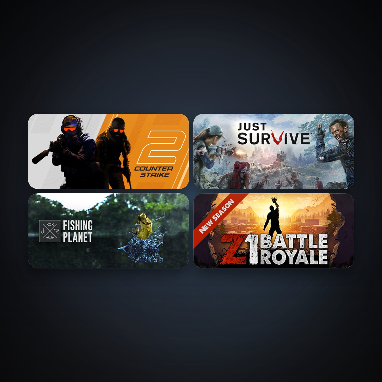 CS2 Prime + Just Survive, 8 games, clean — HabibiAccounts