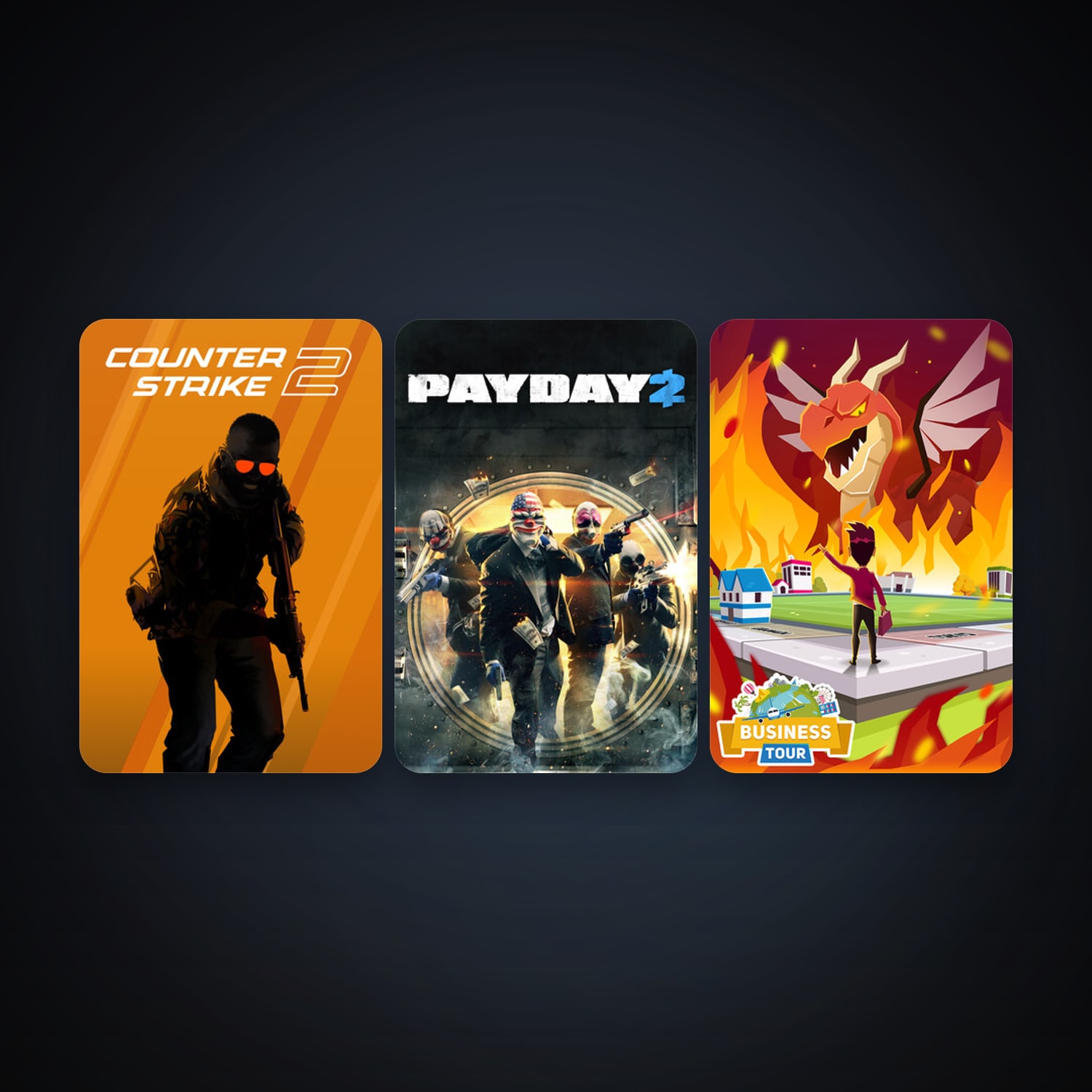 CS2 Prime + PAYDAY 2, 9 games, clean — HabibiAccounts