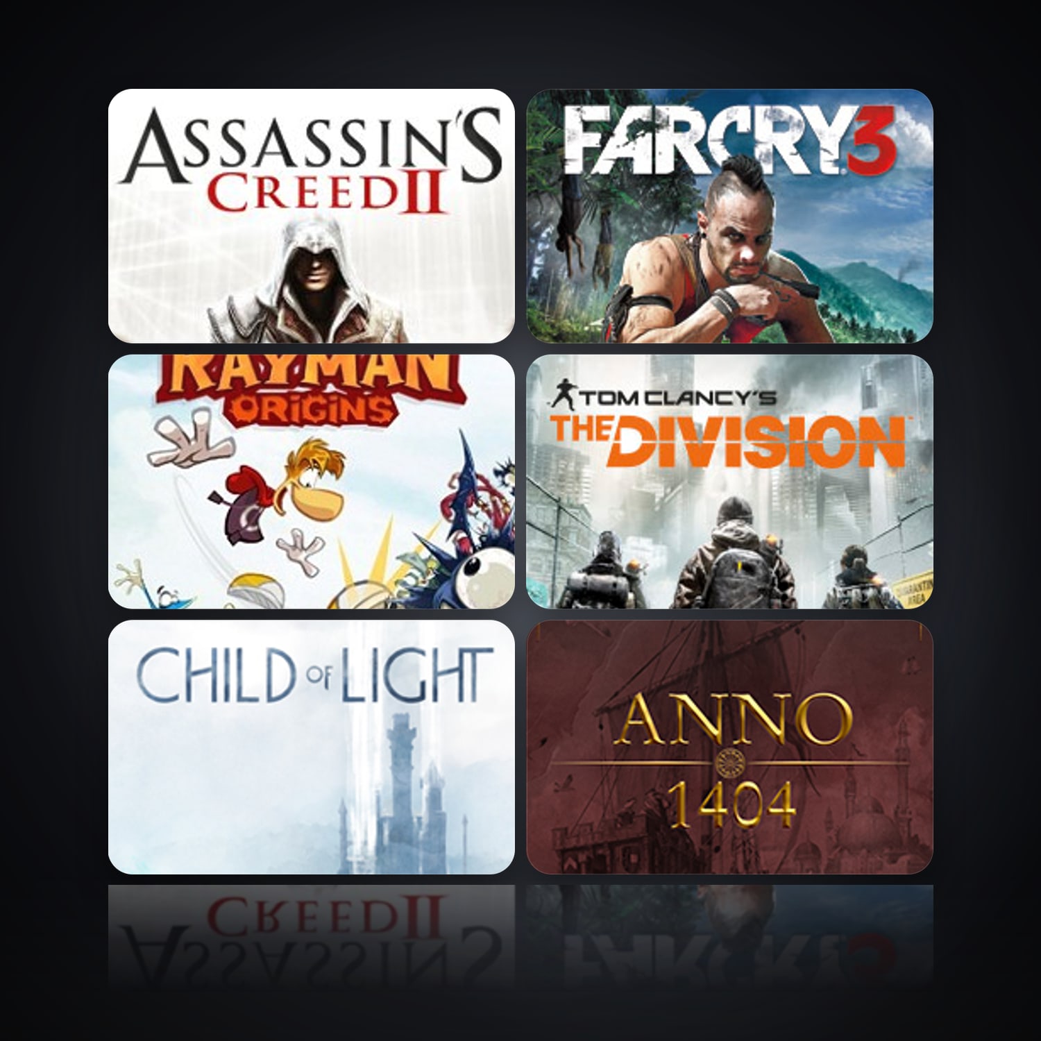 Assassin's Creed II & Far Cry 3 Deluxe Edition | 6 Games — HabibiAccounts