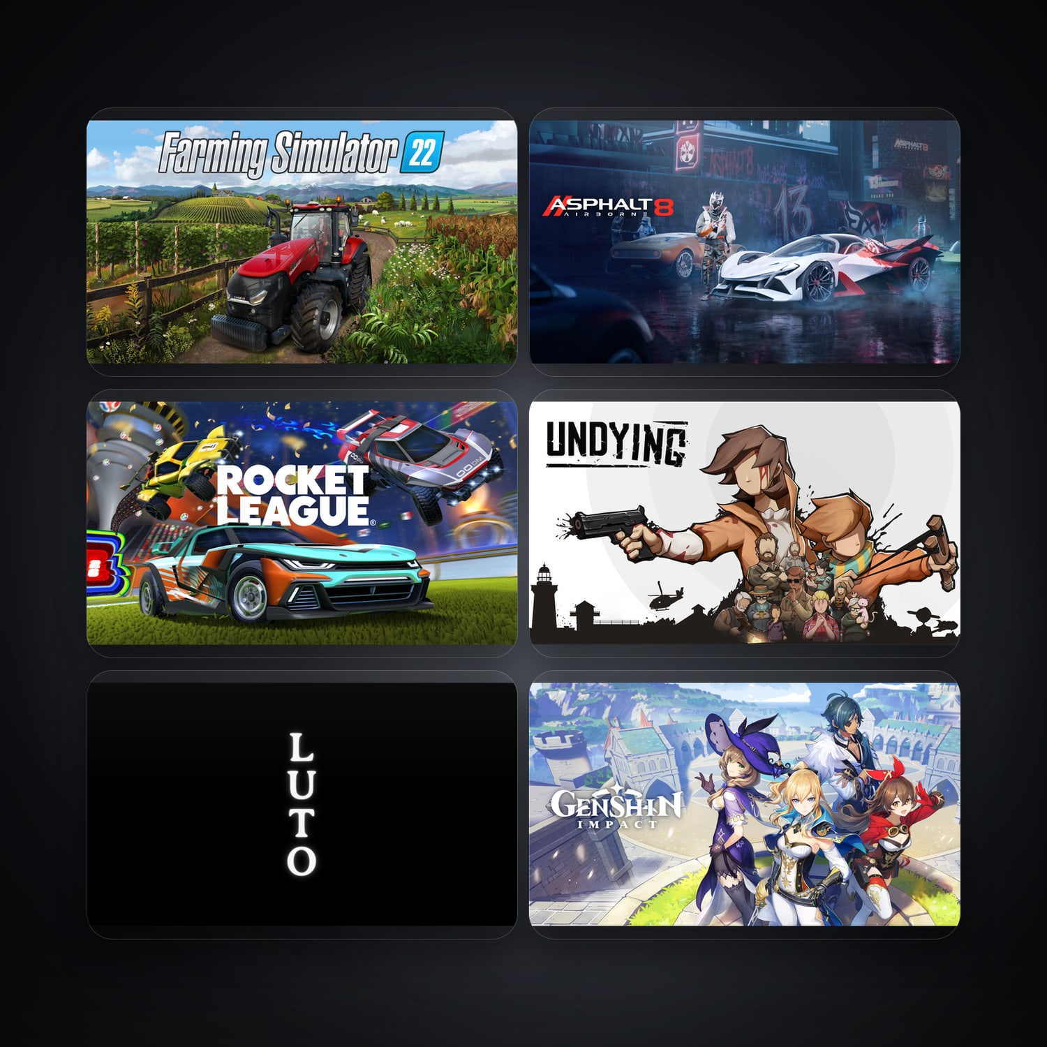 Epic Farming Simulator 22 + Asphalt 8 - Car Racing Game — BR — 14 games — HabibiAccounts