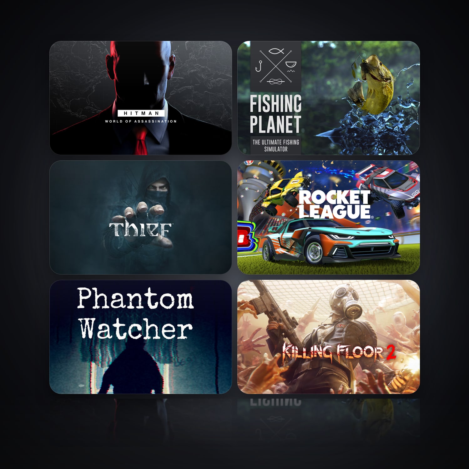 HITMAN 3 & Fishing Planet | 16 Games — HabibiAccounts