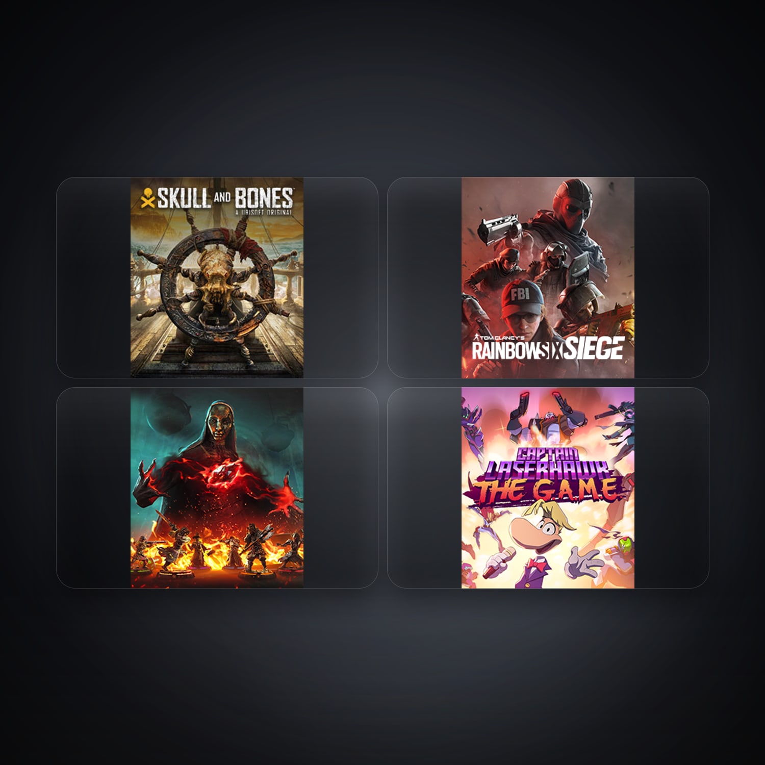 Ubisoft Skull and Bones + Tom Clancy's Rainbow Six Siege (Steam) — TR — 4 games — HabibiAccounts