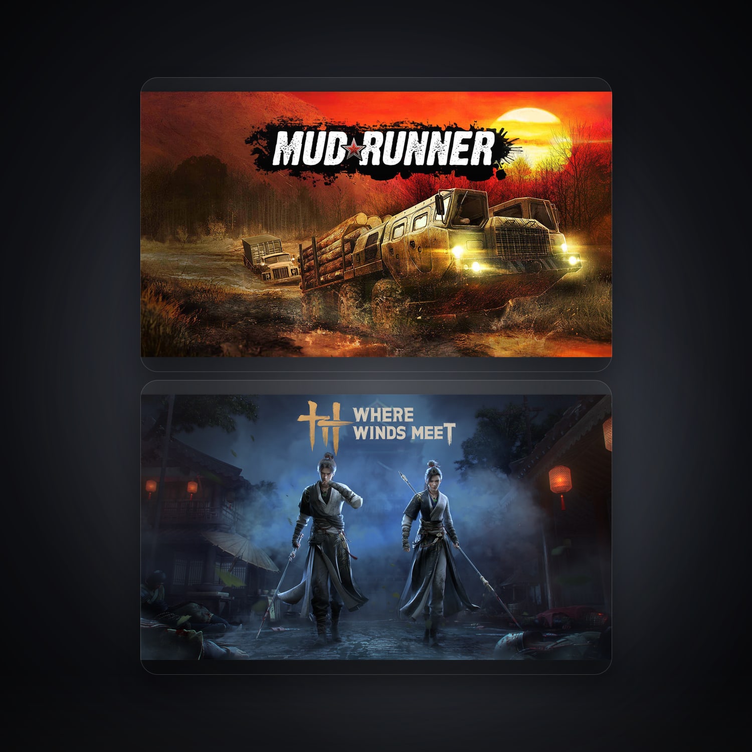 هالحساب إبك فيه MudRunner وWhere Winds Meet، LK — HabibiAccounts
