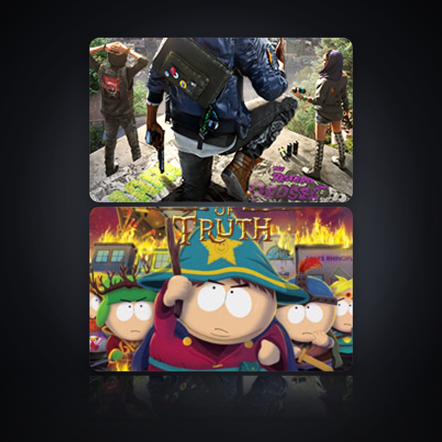 WATCH_DOGS 2 & South Park: The Fractured But Whole | 3 Games — HabibiAccounts