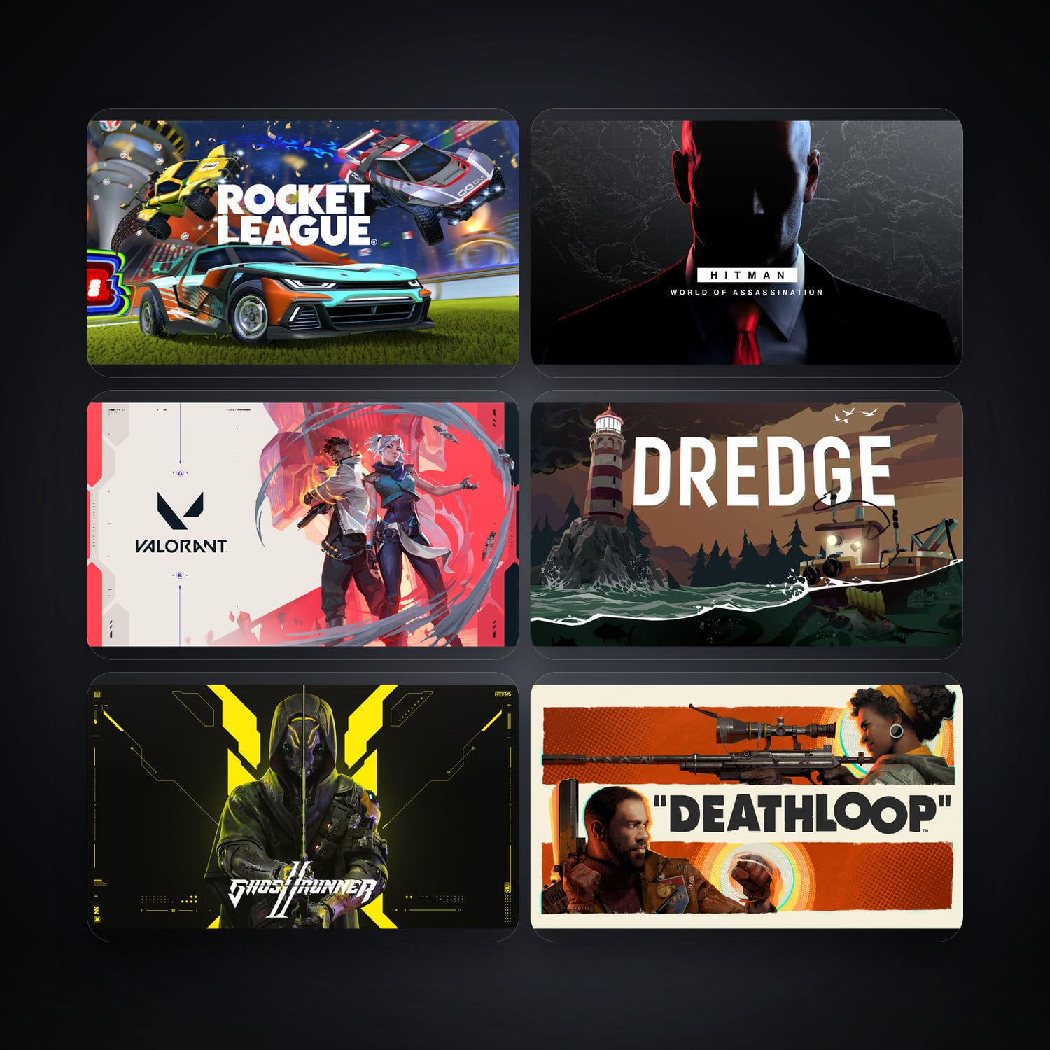 Rocket League & HITMAN 3 | 40 Games — HabibiAccounts