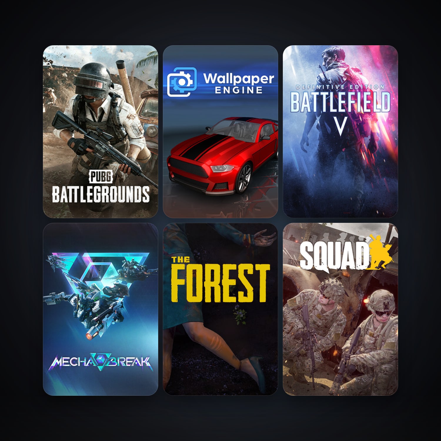 Free CS2 (No Prime) + The Forest, 13 games, clean — HabibiAccounts