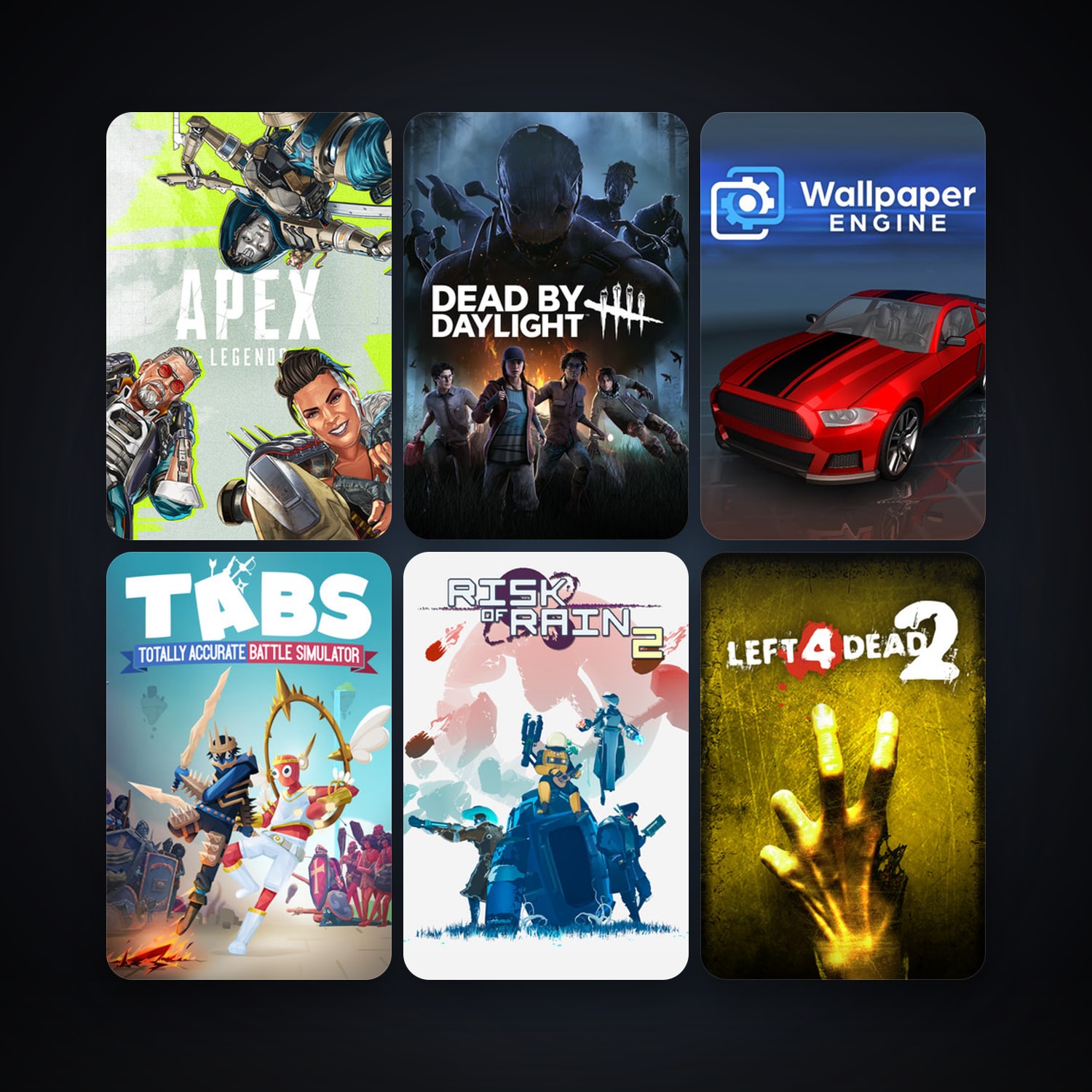 Left 4 Dead + Left 4 Dead 2, 86 games, clean — HabibiAccounts