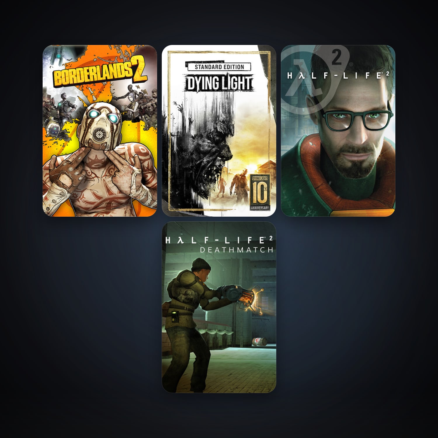 Half-Life 2 + Half-Life 2: Deathmatch, 20 games, clean — HabibiAccounts