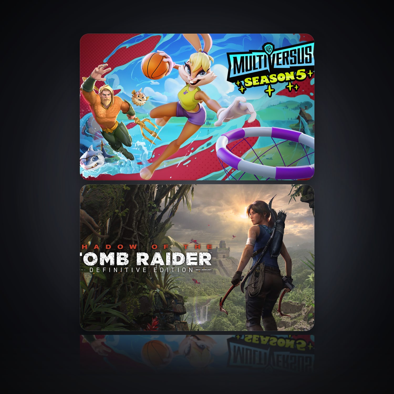 MultiVersus & Shadow of the Tomb Raider: Definitive Edition | 2 Games — HabibiAccounts