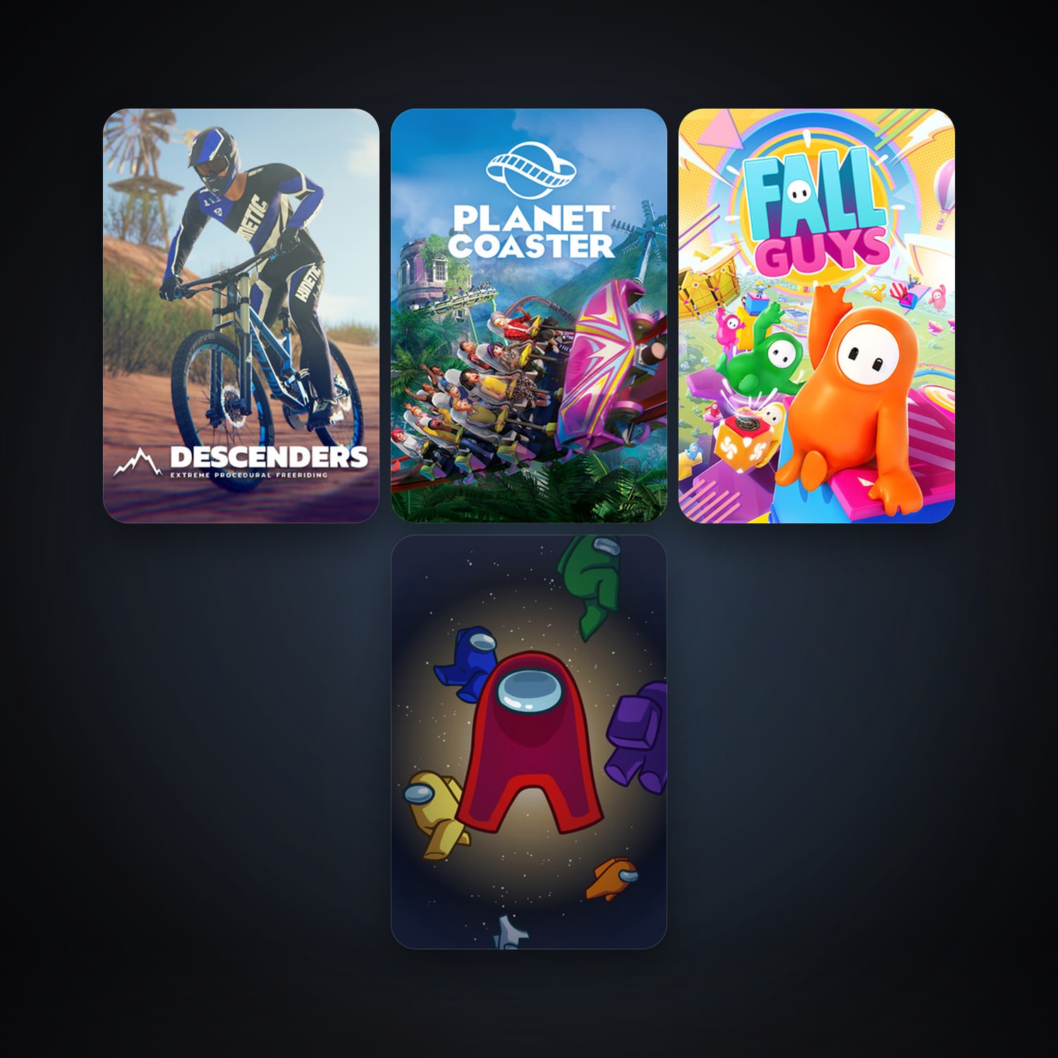 Planet Coaster + Descenders, 6 games, clean — HabibiAccounts