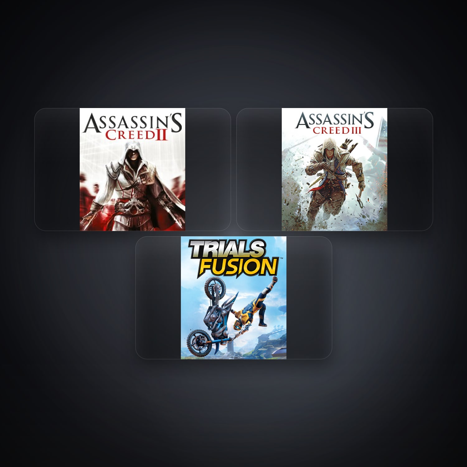 Assassin's Creed II & Assassin's Creed III | 3 Games — HabibiAccounts