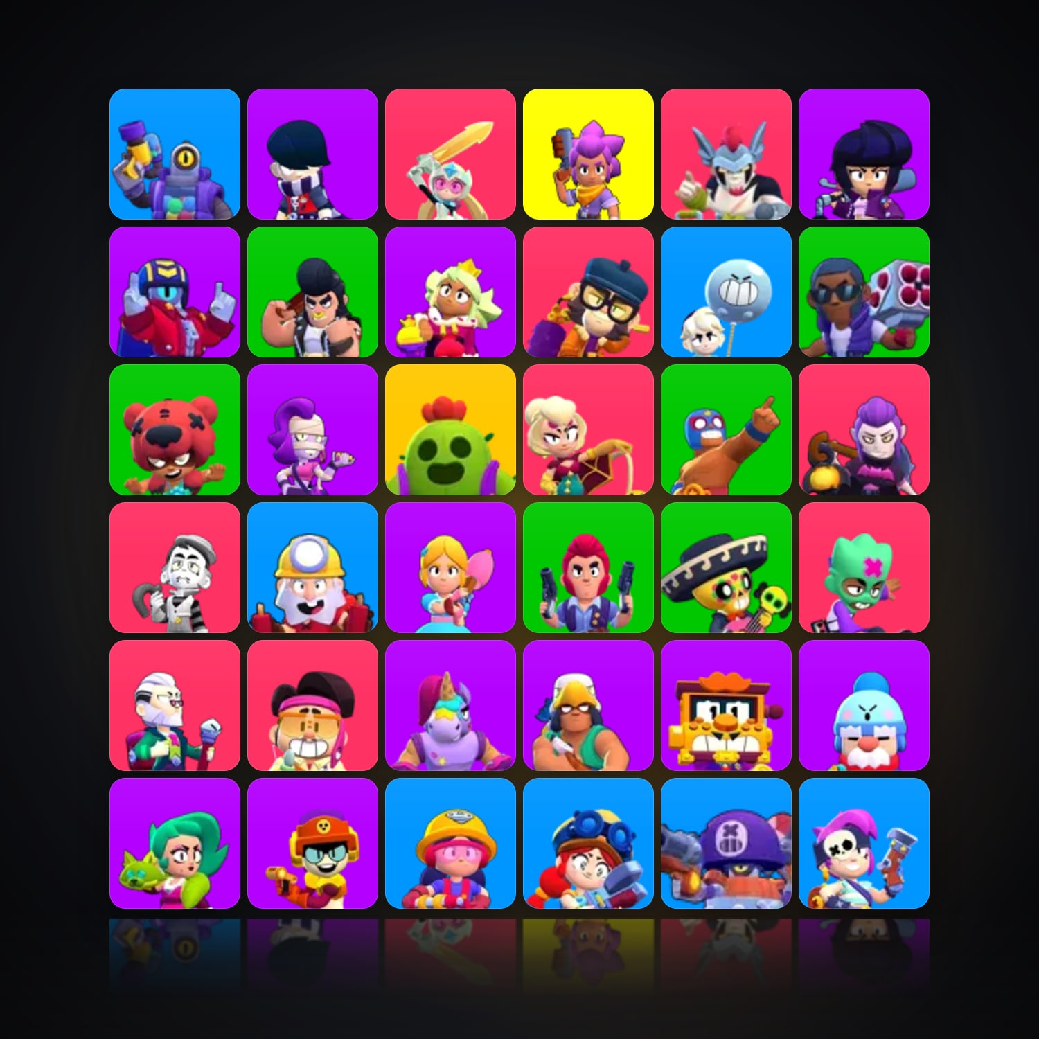 41 Brawlers | 7.1K Trophies — HabibiAccounts