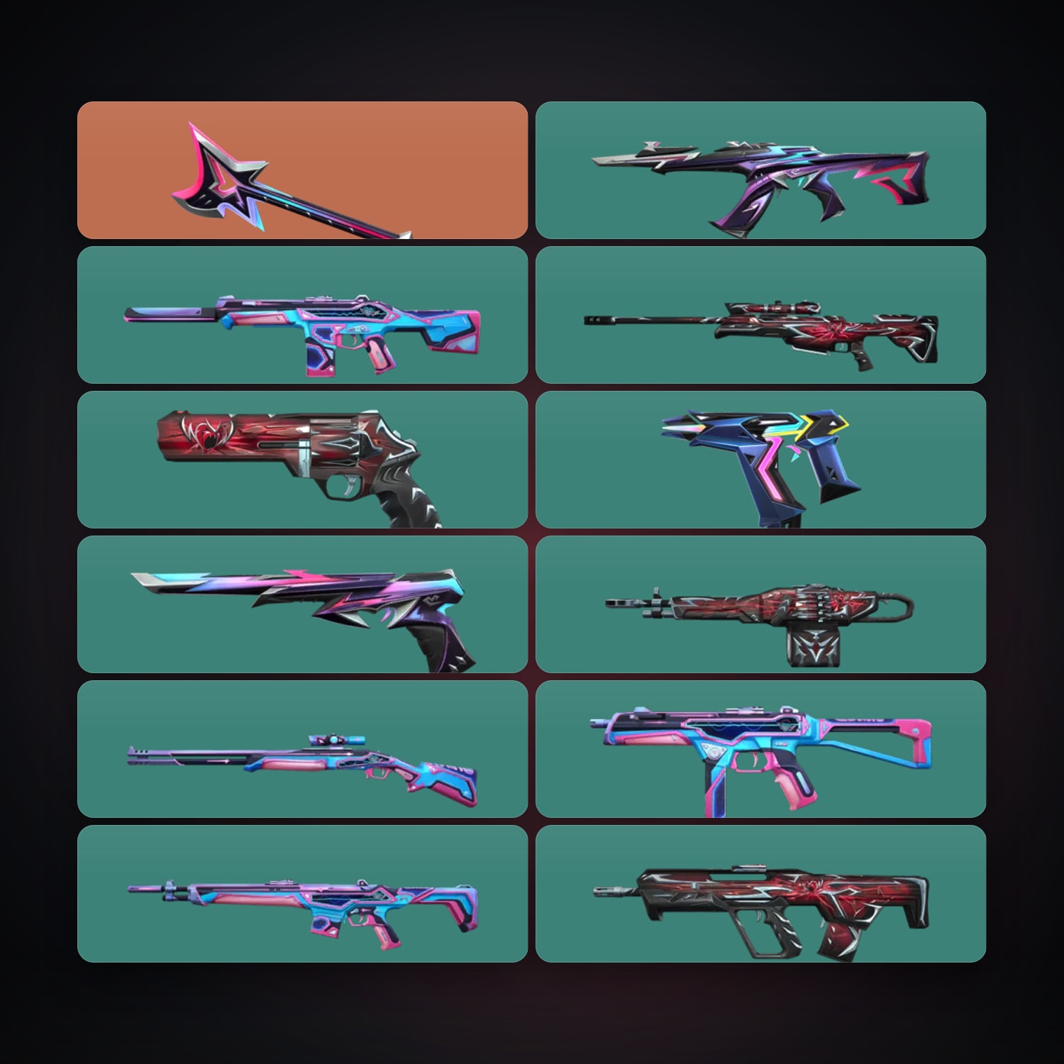 LA Silver 1 locker — 1 knives, 13 skins, lvl 48 — HabibiAccounts
