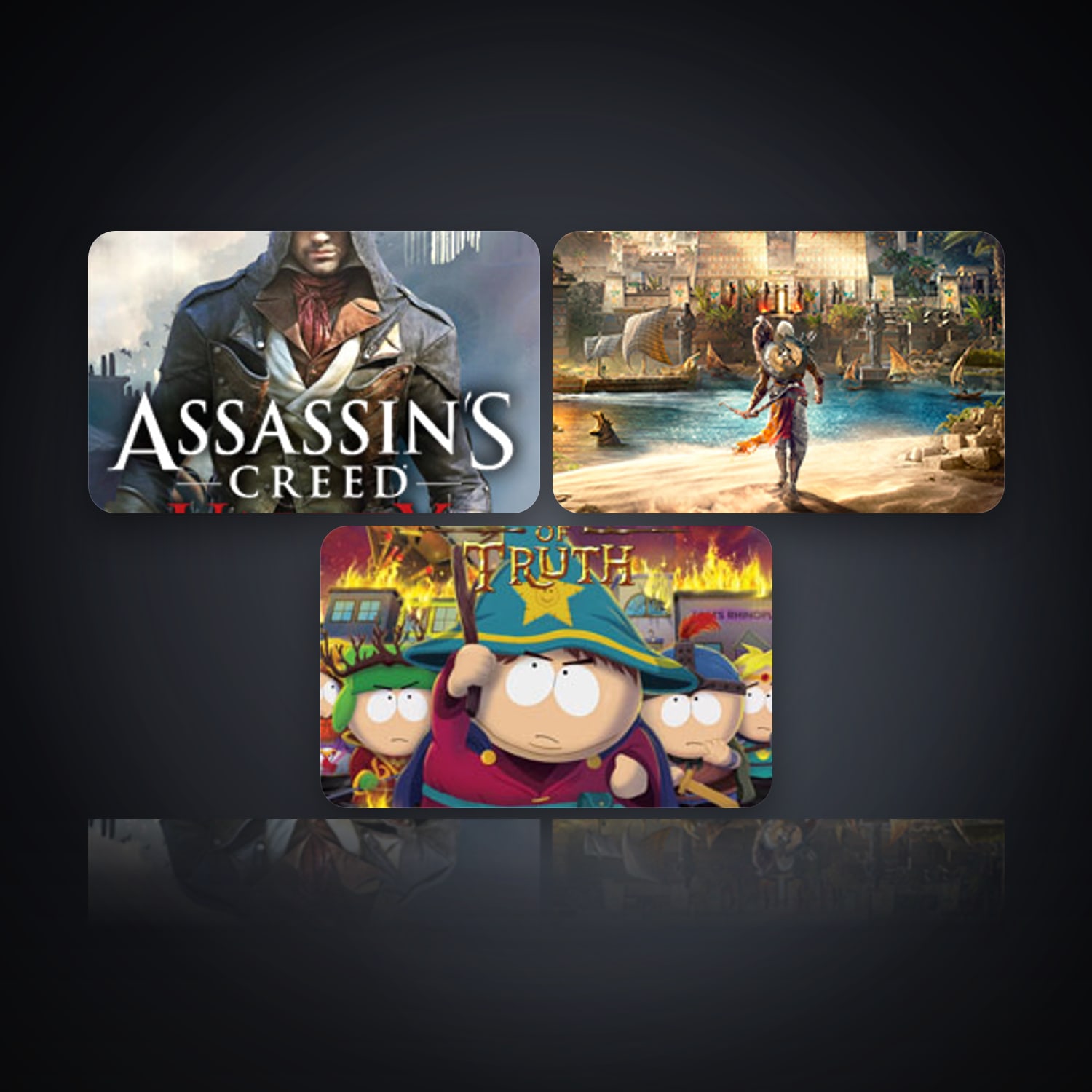 Assassin's Creed Unity & South Park: The Fractured But Whole | 4 Games — HabibiAccounts