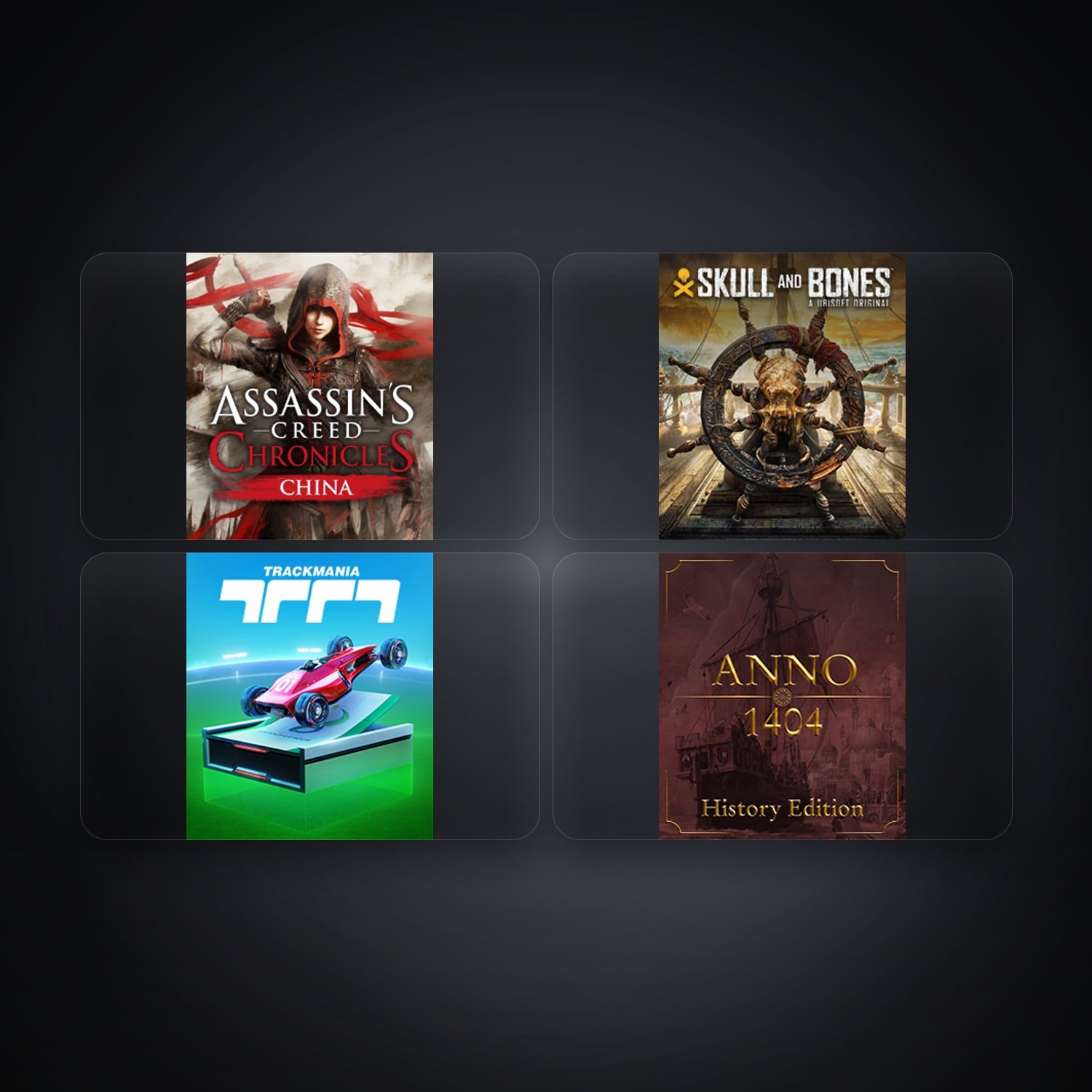 Ubisoft Assassin's Creed Chronicles China + Skull and Bones — ZA — 4 games — HabibiAccounts