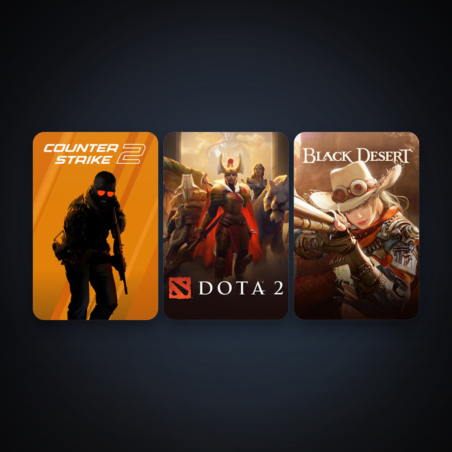 Dota 2 + CS2 Prime, 5 games, clean — HabibiAccounts