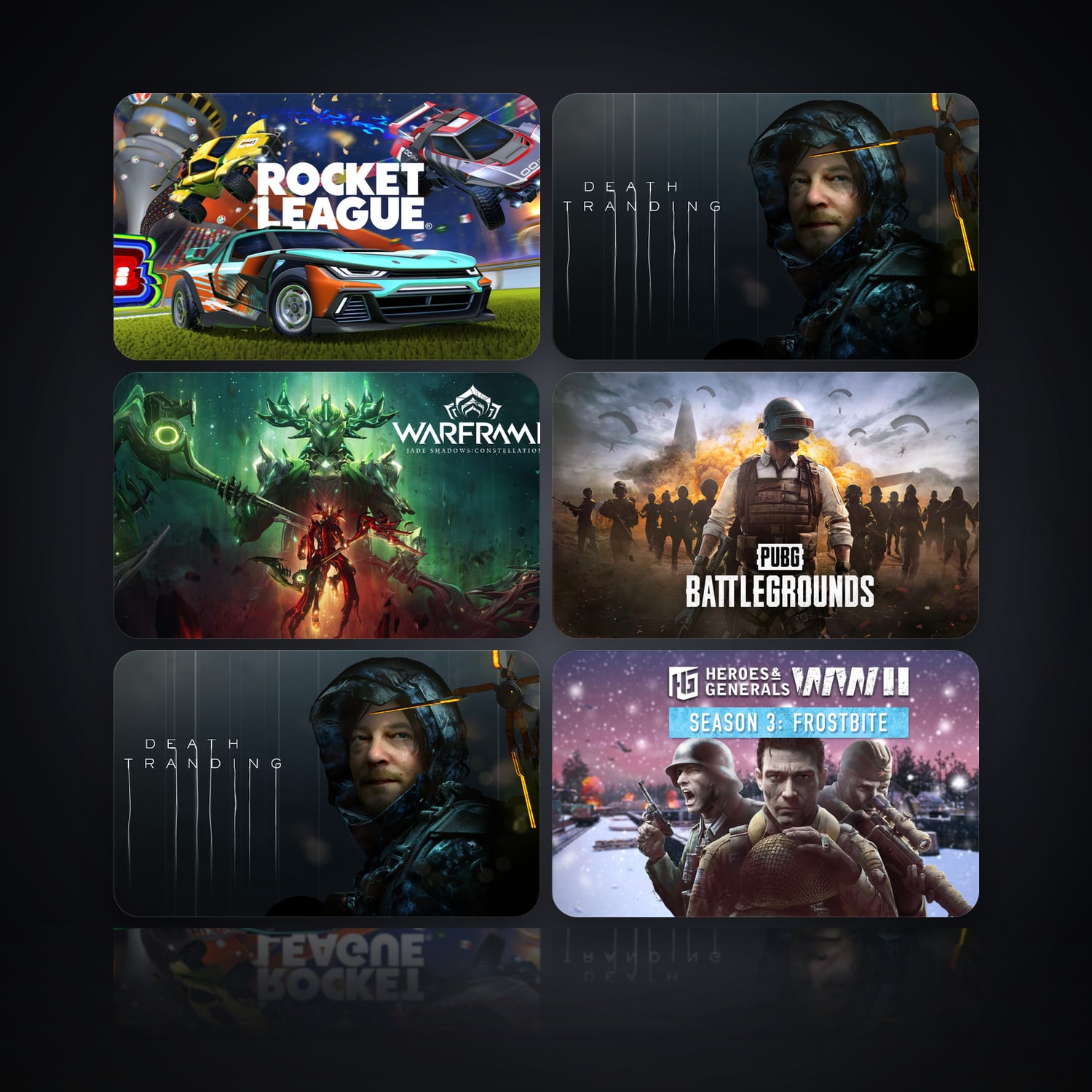 Rocket League & Death Stranding Content | 6 Games — HabibiAccounts