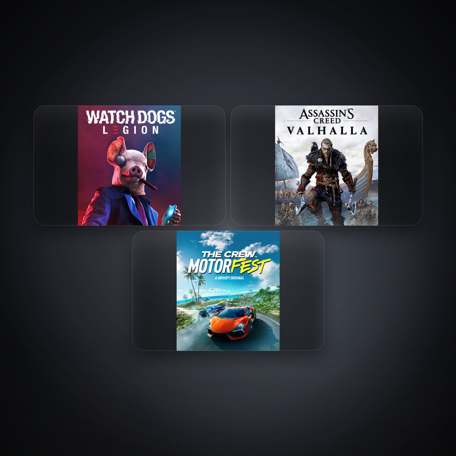 Watch Dogs: Legion & Assassin's Creed Valhalla | 3 Games — HabibiAccounts