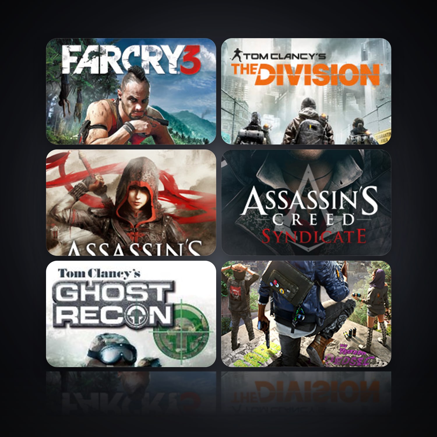 Far Cry 3 Deluxe Edition & Tom Clancy's The Division | 9 Games — HabibiAccounts